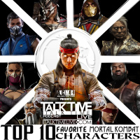 EPISODE 373: TOP 10 FAVORITE MORTAL KOMAT CHARACTERS