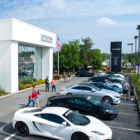Car and Coffee at Mclaren of Boston 