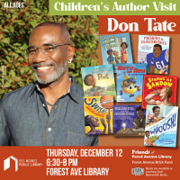 DMPL Podcast: Childrens Author and Illustrator Don Tate