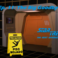Season 1, Episode 11: The Big Goodbye (TNG) Captains Prerogative with Mikanhana