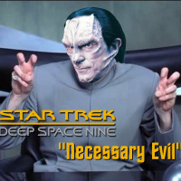 Season 4, Episode 5 “Necessary Evil (DS9) with heelmary and Gooey Fame