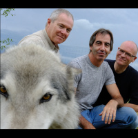 071 Andrew Simpson (Game of Thrones) Training  shooting with Jon Snows wolf, Ghost