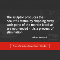 Cup of Ambition. Brewed every Monday. 