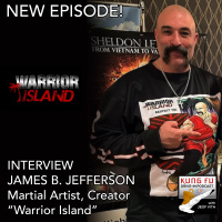 WARRIOR ISLAND INTERVIEW with JAMES B. JEFFERSON at the MARTIAL ARTS MEGA WEEKEND 2023