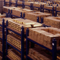 What is it like inside a gold vault?