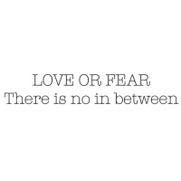 Love And Fear