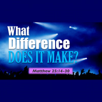 What Difference Does It Make? Volunteer Sunday - Audio