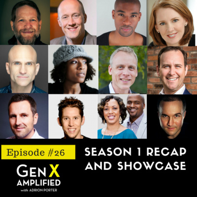 Gen X Amplified With Adrion Porter. The Personal Branding And Leadership Podcast For Gen X.