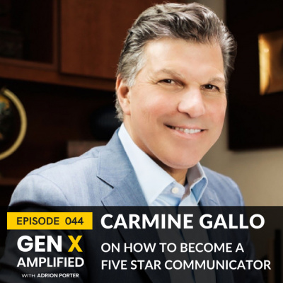 Gen X Amplified With Adrion Porter. The Personal Branding And Leadership Podcast For Gen X.