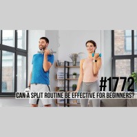 1772: Can a Split Routine Be Effective for Beginners?