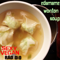 Edamame Wonton Soup