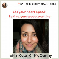 37 - Kate K. McCarthy, brand voice mentor.