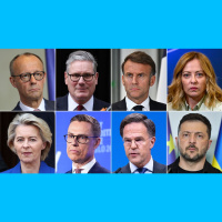 August 18, 2025 - Zelensky  European leaders to meet Trump, their trust in him deeply eroded