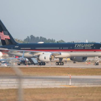 April 3, 2023 - Trump set to depart Florida for New York ahead of Tuesday arraignment