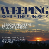 Weeping While The Sun Sets