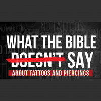 What the Bible Doesnt Say about Tattoos  Piercin