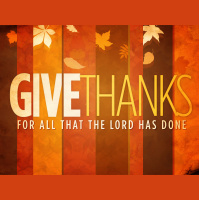 Give Thanks for All the Lord Has Done (Audio)