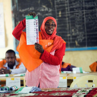 المدونة الثانيه من مشروع انتخابات السودان- حوار مع بروف منزول العسل - جامعة الخرطوم