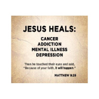 Jesus, The Ultimate Healer- Part 1 *REPLAY*