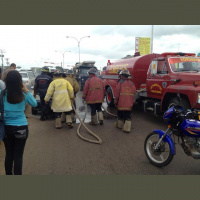 Incendio en la Octavio Víana Calabozo