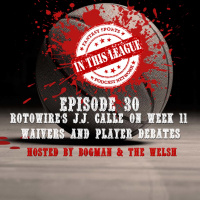 Episode 30 - Rotowires J.J. Calle On Week 11 Waivers And Player Debates