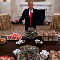 Clemsons White House fast food feast