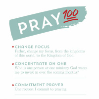 Pray100: Continue to pray and God will change what you pray for - JD Stone