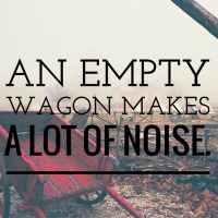 Halftime Broadcast | Empty vessels make the most noise...