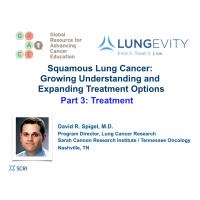 Squamous Lung Cancer, Part 3: Treatment (audio)
