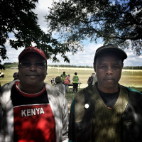 Imperial 2014 Commonwealth Games - Christopher Saina and Edward Legei