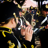 Imperial 2014 - RLC Band at the Queens Medal Presentation
