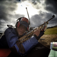 Young people in Shooting - Stuart Young