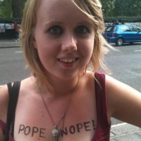 Nope pope student Florence Murray describes getting insulted by pilgrims