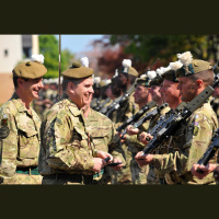 Following their recent Afghan deployment, The Royal Highland Fusiliers 2SCOTS, were presented with campaign medals for Op Herrick 13 by their Royal Colonel, Prince Andrew The Duke Of York. That was followed by a welcome home parade through Penicuik.