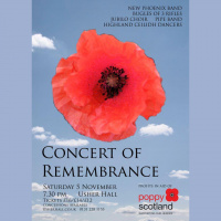 Edinburgh: Concert of Remembrance - Usher Hall - 5/11/11