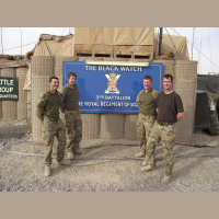 3SCOTS Afghan Link Up 24 Nov 2011 