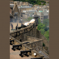 21 Gun Royal Salute, Edinburgh Castle, June 2011