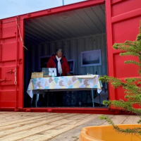 Rooted in Hulls artist in residence reveals whats in the big red box