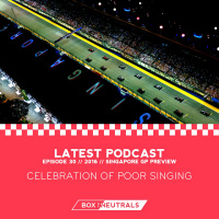 BoN 2016/30 — Singapore GP Preview