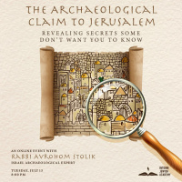 The Archaeological Claim to Jerusalem