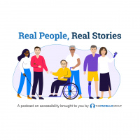 Real People, Real Stories 2020-E8: Jeff Steinberg, Ministry Singer / Speaker / Author / Motivational Entertainer ADA Consultant