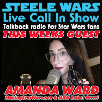 Live Call In Show – Ep 25 : Amanda Ward - the most perplexing Star Wars news story, Michael K. Williams joining Han Solo amp more