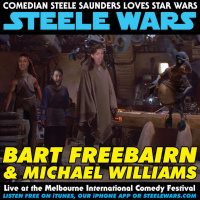 Ep 129 : LIVE! Bart Freebairn amp Michael Williams - CLASSIC CLIP - At the Melbourne International Comedy Festival