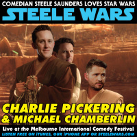 Ep 130 : LIVE! Charlie Pickering amp Michael Chamberlin - CLASSIC CLIP - At the Melbourne International Comedy Festival