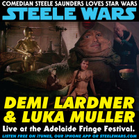 Ep 128 : LIVE! Demi Lardner amp Luka Muller - CLASSIC CLIP - At the Adelaide Fringe Festival
