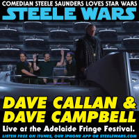 Ep 127 : LIVE! Dave Callan amp Dave Campbell - CLASSIC CLIP - At the Adelaide Fringe Festival - 13 March 2017
