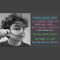 A Closer Look at Who We Are: We are Connectional ~ October 4, 2020