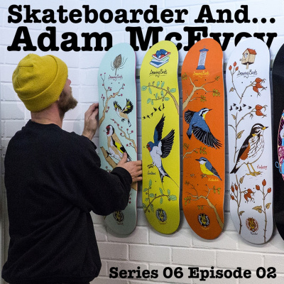 Skateboarder And Podcast