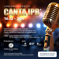 Convite lancamento CD Canta IPB