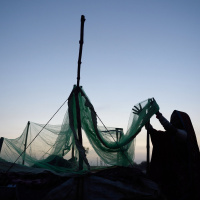 Malaria Mosquitoes Are Biting before Bed-Net Time